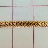 Non-Metallic Trim - 1/4-inch Vintage French Gimp Gold